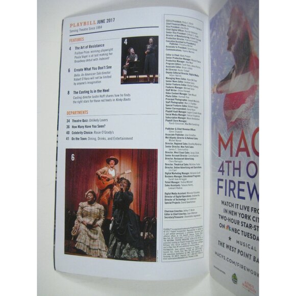 Playbill Pride June 2017 Oslo Lincoln Center Theatre Vivian Beaumont Broadway Pr - Picture 4 of 6